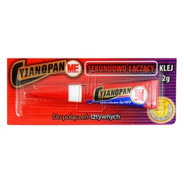 klej Cyjanopan2g ME do połączeń sztywnych