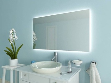 Lustro LED 70x190 podświetlenie światło do wyboru