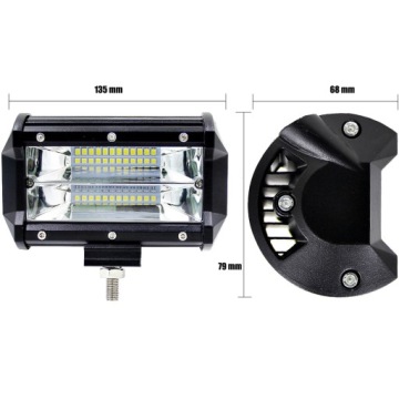 РАБОЧАЯ ФАРА ВНЕДОРОЖНАЯ ФАРА 72Вт LED 10-30В