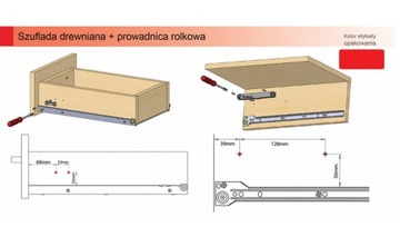 AIRTICBOX HAMULEC DOCIĄG DO SZUFLADY ROLKOWEJ