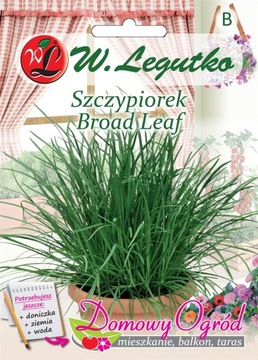 DOMOWY OGRÓD Szczypiorek BROAD leaf nasiona 2g.