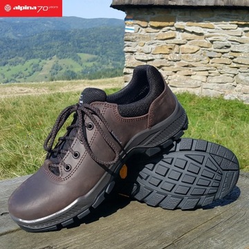 ALPINA PRIMA LOW Трекинговые VIBRAM 100% ЕС, размер 45