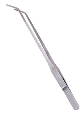 27CM PĘSETA AKWARYSTYCZNA WYGIĘTA PENSETA AKWARIUM