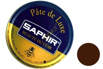 SAPHIR PASTA BUTÓW PATE DE LUXE 37 ŚREDNI BRĄZ 50