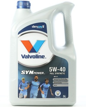 OLEJ SILNIKOWY VALVOLINE SYNPOWER MST C3 5W40 5L
