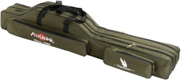 POKROWIEC MIKADO 150CM 2 KOMORY ZIELONY USZTYWNIAN