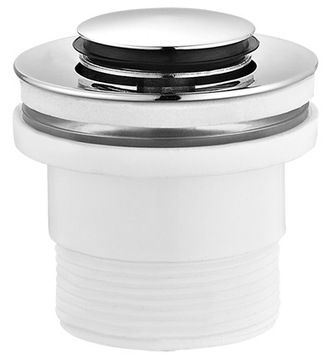 Комплект для ванны + смеситель для умывальника с пробкой Omnires Parma хром