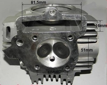 ГОЛОВКА ЦИЛИНДРА В КОМПЛЕКТЕ 125CC ДЛЯ CROSS