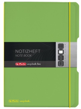 NOTATNIK Notes Herlitz My.Book Flex A4 zielony