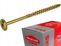 Wkręty ciesielskie TORX łeb podkładkowy 8*80 50sz