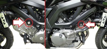 SUZUKI SV 650 2003-2014 - АВАРИЙНЫЕ НАКЛАДКИ ТВЕРДЫЕ