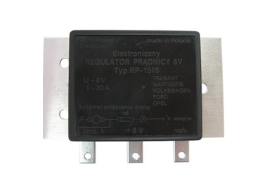 Elektroniczny regulator prądnicy Trabant 6V 220W