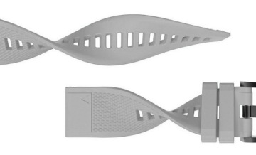 СЕРЫЙ Быстросъемный силиконовый ремешок для Garmin FENIX 6S