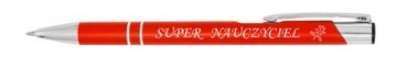 Ołówek z grawerem SUPER NAUCZYCIEL + etui GRATIS