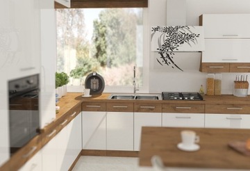 Кухонные шкафы VIGO WHITE GLOSS, WROCŁAW DESIGN