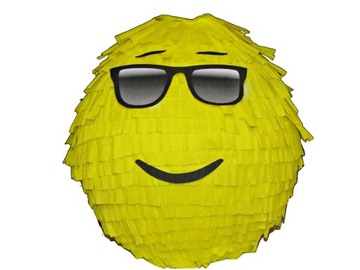 PINIATA URODZINOWA__BUZKA EMOTKA _ 85CM XL
