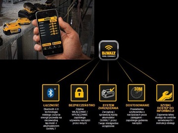 Аккумулятор DeWALT DCB184B 18 В, литий-ионный, 5 Ач, BLUETOOTH