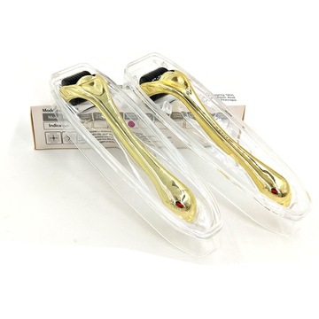 Дермароллер Derma Roller 540Tytan 3 мм GOLD