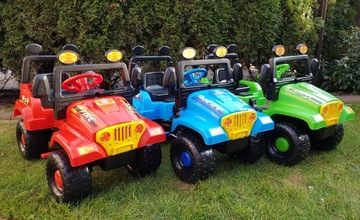 ДЖИП ВНЕДОРОЖНЫЕ ПЕДАЛИ + ПРИЦЕП + ЛОПАТА