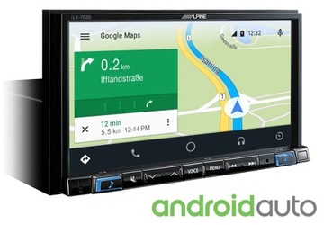 ALPINE iLX-702D ВЫСОКОГО КАЧЕСТВА CarPlay AndroidAuto DAB+