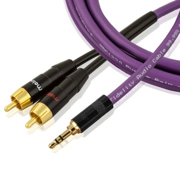 MELODIKA MDMJ2R10 KABEL JACK 3,5 - 2RCA CINCH 1m