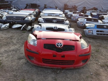 Toyota Yaris II, передняя стойка, крыша, переднее стекло