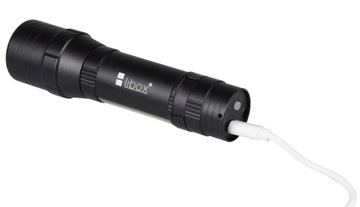 СВЕТОДИОДНЫЙ ТАКТИЧЕСКИЙ ФОНАРЬ COB ZOOM XML T6 USB AKU USB