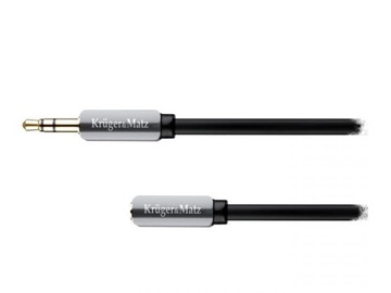 Kabel Kruger&Matz KM0316 gniazdo jack 3,5 mm - wtyk jack 3,5 mm dł.1,8 m