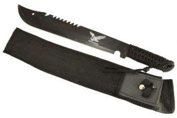 НОЖ МАШАТЕ БОЛЬШОЙ 50см СТАЛЬНАЯ ОПЕТКА С ЧЕРНОЙ КРЫШКОЙ