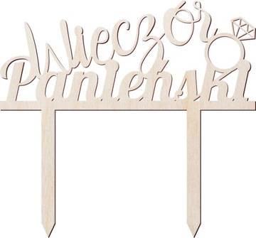 Cake Topper Wieczór Panieński Tort Dekoracja