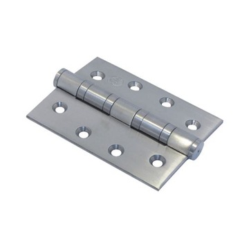 ZAWIAS DRZWIOWY ŁOŻYSKOWANY NIERDZEWNY 100x75 INOX