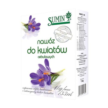 SUMIN NAWÓZ DO KWIATÓW CEBULOWYCH 1KG