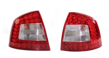 LAMPA TYLNA KOMPLET LED OCTAVIA II 09-13 LIFTBACK