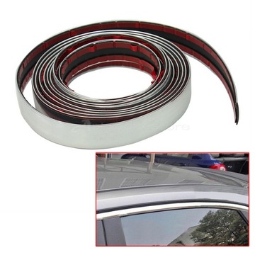 LISTWA -LISTWY CHROM ELASTYCZNE/ OZDOBNE 17 mm x 5 m TUNING