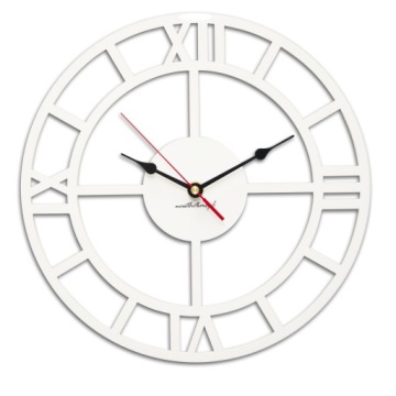 Римские НАСТЕННЫЕ ЧАСЫ ВИНТАЖ бесшумные 30см ZW172