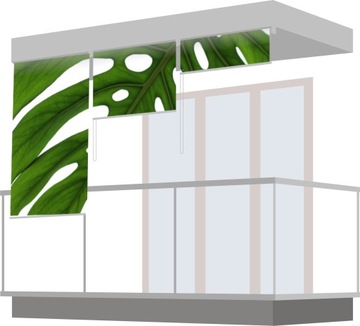 ROLETA ZEWNĘTRZNA balkon taras altana 138x290