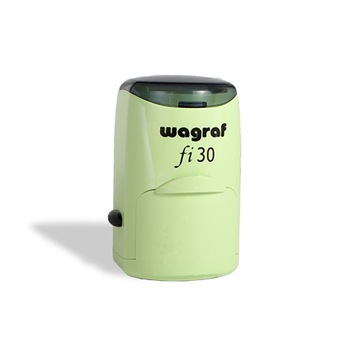 PIECZĄTKA WAGRAF fi 30 Z GUMKĄ OKRĄGŁA średnica 30