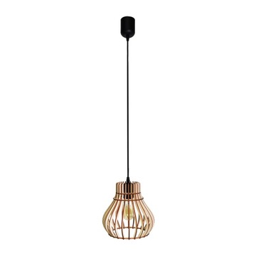 Nowość! Lampa wisząca drewniana Barrel BEC 250