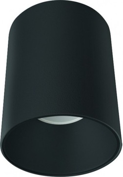 Nowodvorski Lampa sufitowa punktowa plafon tuba EYE TONE GU10 czarna 8930