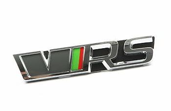ZNACZEK EMBLEMAT NAPIS NA GRILL SKODA OCTAVIA VRS