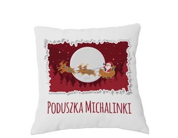 PODUSZKA PREZENT ŚWIĘTA MIKOŁAJKI Z IMIENIEM