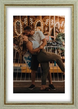 RAMA NA ZDJĘCIA BIAŁA FOTO RAMKA 21x29,7 CM