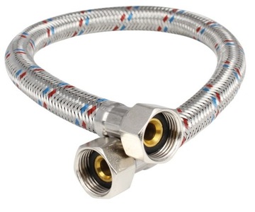 WĄŻ NIERDZEWNY FI 13 NAK-NAK 1/2''x 1/2'' 100cm HF