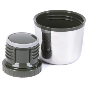 ТУРИСТИЧЕСКИЙ ТЕРМОС БОЧКА ТЕРМИТ ЧЕРНЫЙ 0,7л