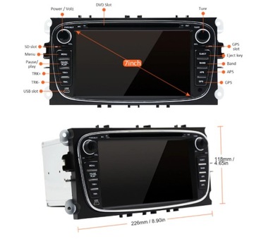 РАДИО АНДРОИД FORD MONDEO FOCUS GALAXY S-MAX GPS!