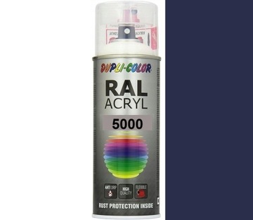 MOTIP RAL ACRYL 5000 POŁYSK DUPLI-COLOR FARBA AKRYL SPRAY 400 ML