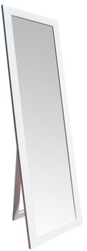 НАПОЛЬНОЕ зеркало БЕЛОЕ 160х50 венге УЗКАЯ НОЖКА MR
