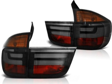 LAMPY DIODOWE BMW X5 E70 07-10R LED BAR SMOKE