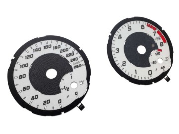 MERCEDES SL R231 zamiennik tarcz licznika MPH kmh