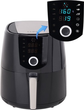 ФРИТЮРНИЦА 1400ВТ 4,4Л СВЕТОДИОДНАЯ ПАНЕЛЬ